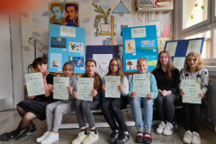 Pierwszy Szkolny Konkurs Literacko - Plastyczny Interpretacja plastyczna twórczości Tadeusza Różewicza - OCZAMI DZIECIĘCEJ WYOBRAŹNI