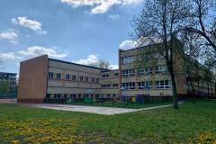 Budynek szkolny, widok od strony Operetki.